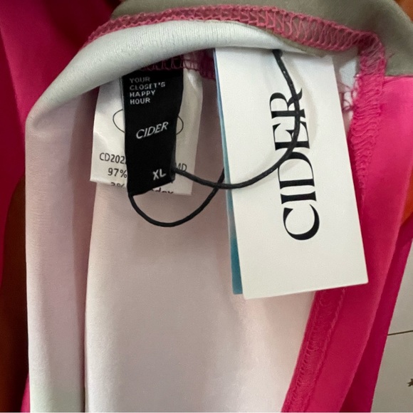 Cider Patchwork Cami Mini Dress - Picture 4 of 5